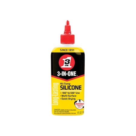 WD-40 3-In-1 Silicone Oil 4Oz 120008